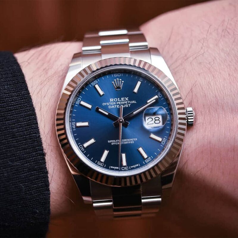 Rolex-Sky-Dweller-Blue-Dial-Replica